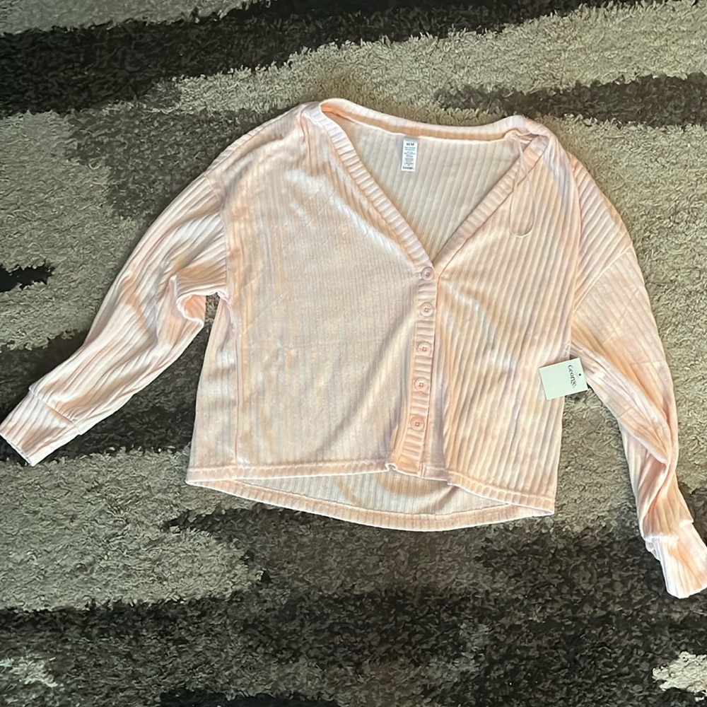 George Baby pink knit sleep cardigan